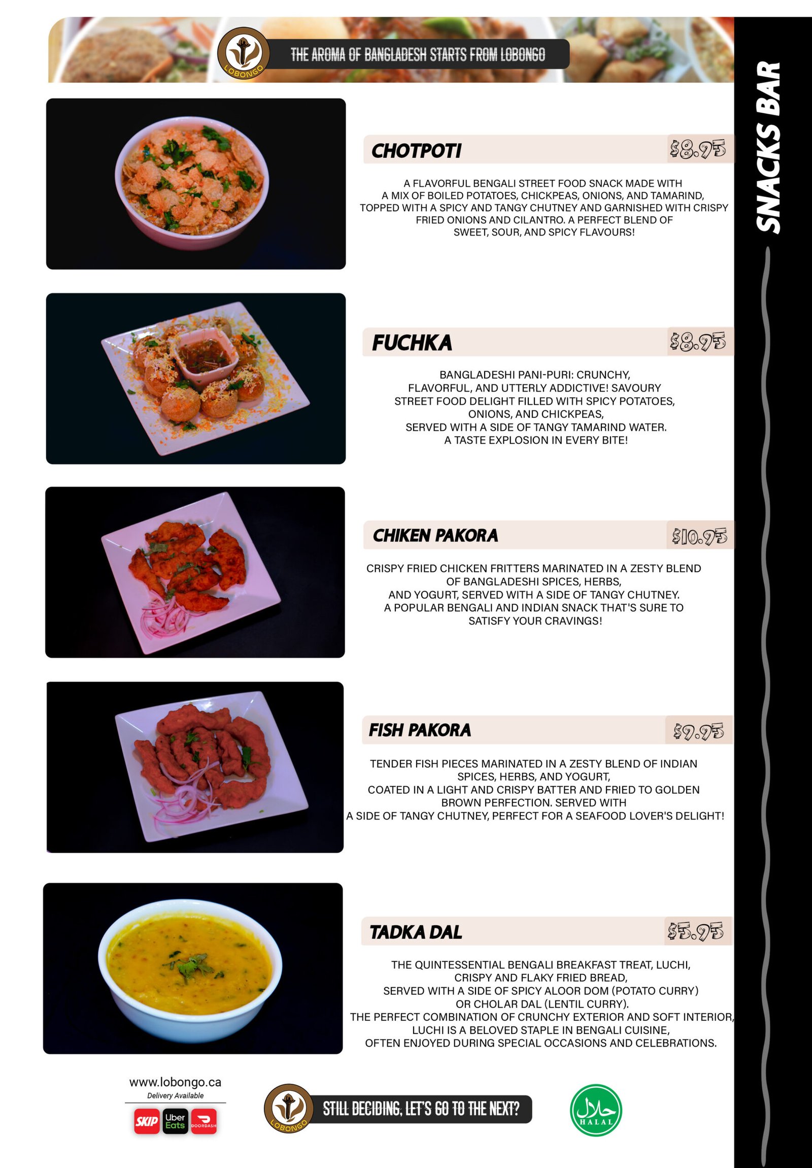 New Menu